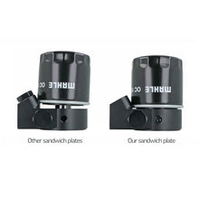 Load image into Gallery viewer, BOOST Products Thermostatic Oil Filter Sandwich Plate Adapter M22x1.5 / -8 AN to -10 AN OF-M22-BM Alternate Image