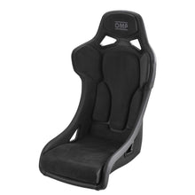 Load image into Gallery viewer, OMP RT Carbon Fixed Back Racing Seats FIA 8855-1999 Black Leather or Leather / Alcantara - Leather and Suede Fabric Alternate Image