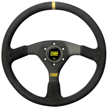 Load image into Gallery viewer, OMP Velocita Steering Wheel [350mm - Black] Leather or Suede - Suede Alternate Image