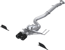 Load image into Gallery viewer, MBRP Exhaust Toyota Corolla GR 1.6L (23-25) 3" Bolt-On Catback w/ Dual Split or Dual Center Rear Exit - Dual Center Rear / Carbon Fiber Alternate Image