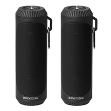 Load image into Gallery viewer, Boss Audio System BOLT Portable Bluetooth Speaker - Black (Pair) with TWS, Flashlight, and Weatherproof Design Alternate Image