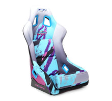 Load image into Gallery viewer, NRG Racing Prisma &amp; Prisma Ultra Fixed Back Bucket Seats (Medium or Large) Black / Red / Pink / Blue / Purple / Orange FRP-302 Alternate Image
