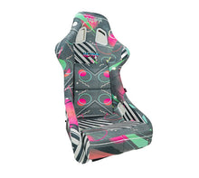 Load image into Gallery viewer, NRG Racing Prisma &amp; Prisma Ultra Fixed Back Bucket Seats (Medium or Large) Black / Red / Pink / Blue / Purple / Orange FRP-302 Alternate Image