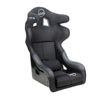 Load image into Gallery viewer, NRG Competition Racing Seat (FRP Fixed Back, Medium) FIA Compliant - Optional Head Containment - With Head Containment (FRP-RS600M) / Black Cloth Alternate Image
