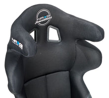Load image into Gallery viewer, NRG Competition Racing Seat (FRP Fixed Back, Medium) FIA Compliant - Optional Head Containment - Without Head Containment (FRP-RS500M) / Black Cloth Alternate Image