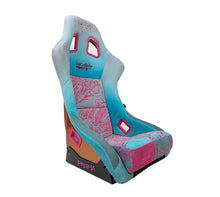 Load image into Gallery viewer, NRG Racing Prisma &amp; Prisma Ultra Fixed Back Bucket Seats (Medium or Large) Black / Red / Pink / Blue / Purple / Orange FRP-302 Alternate Image