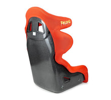 Load image into Gallery viewer, NRG Competition Racing Seat (FRP Fixed Back, Medium) FIA Compliant - Optional Head Containment - Without Head Containment (FRP-RS500M) / Black Cloth Alternate Image