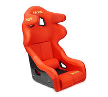 Load image into Gallery viewer, NRG Competition Racing Seat (FRP Fixed Back, Medium) FIA Compliant - Optional Head Containment - With Head Containment (FRP-RS600M) / Red Prisma Alternate Image