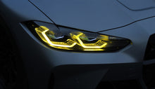 Load image into Gallery viewer, MAD LED DRL Module Set BMW G80 M3 &amp; G22 G23 G82 M4 (2021-2025) Plug &amp; Play Easy Install - Yellow or Amber - Yellow - US Spec w/ Laser Alternate Image