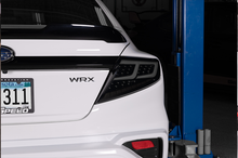 Load image into Gallery viewer, OLM Full LED Taillights for Subaru WRX (2022-2026) Spec-AR White Bar with Black Base &amp; Smoke Lens OLME.47002.1-SBCC Alternate Image