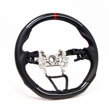 Load image into Gallery viewer, PRL Motorsports Steering Wheel for Honda Accord (2018-2022) Carbon / Leather / Suede with Red &amp; Blue Stitching Alternate Image