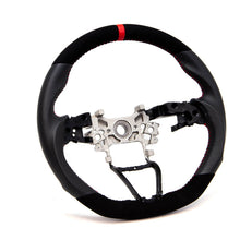 Load image into Gallery viewer, PRL Motorsports Steering Wheel for Honda Accord (2018-2022) Carbon / Leather / Suede with Red &amp; Blue Stitching Alternate Image