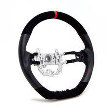 Load image into Gallery viewer, PRL Steering Wheel for Honda Civic FE / FL &amp; Type R FL5 (2022-2025) Carbon / Leather / Suede with Red &amp; Blue Stitching Alternate Image