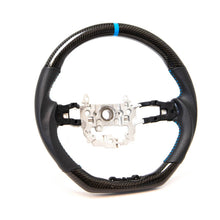 Load image into Gallery viewer, PRL Steering Wheel for Honda Civic FE / FL &amp; Type R FL5 (2022-2025) Carbon / Leather / Suede with Red &amp; Blue Stitching Alternate Image