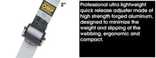 Load image into Gallery viewer, OMP One-D 2 Pull Down Safety Racing Harness [FIA 8853-2016] Black/White Alternate Image