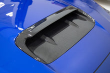 Load image into Gallery viewer, OLM Hood Scoop for Subaru WRX / WRX STI (2015-2021) A1 Aggressive Carbon Fiber Full Replacement OLMA.70101.1 Alternate Image