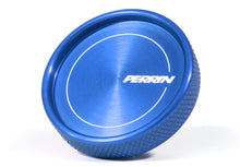 Load image into Gallery viewer, Perrin Round Style Oil Fill Cap Subaru Forester (93-16) Forester XT (00-16) Black / Red/ Neon Yellow/ Blue/ Hyper Pink - Blue Alternate Image