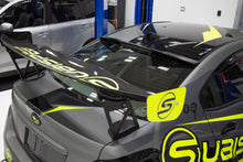 Load image into Gallery viewer, OLM Roof Spoiler for Subaru WRX / WRX STI (2015-2021) ATAK Carbon Fiber OLMA.70008.1 Alternate Image