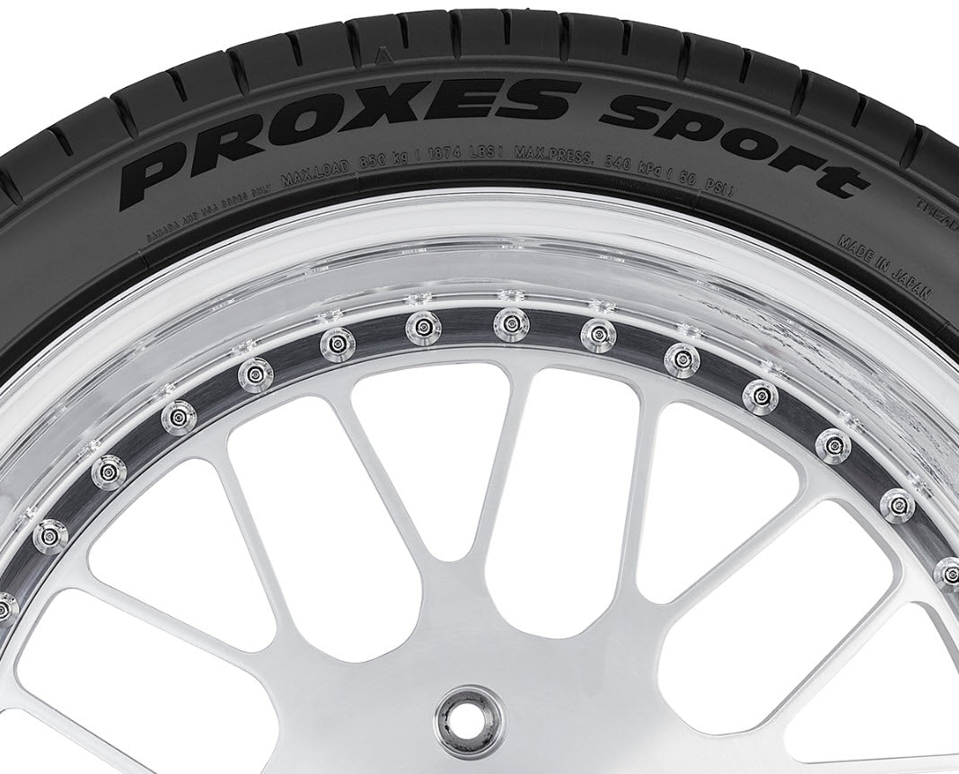 Toyo 20 Proxes Sport Tire (245/30ZR20 90Y XL) Max Performance Summer