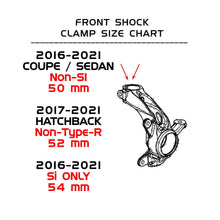 Load image into Gallery viewer, Rev9 Hyper Street II Coilovers Honda Civic Hatchback (16-21) w/ Front Camber Plates Alternate Image