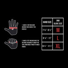 Load image into Gallery viewer, DND Racing Gloves Competition Spec SFI 3.3/5  Black - Medium / Large / X-Large Alternate Image