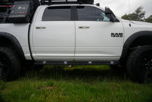 Load image into Gallery viewer, Attica 4x4 Running Boards for Ram 1500 (09-18) 2500/3500 (10-24) Frontier Series with Step Lights ATTRM02C104-BX - Default Title Alternate Image
