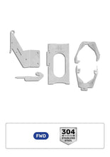 Load image into Gallery viewer, Miller CAT Corp Catalytic Converter Shield for Toyota RAV4 FWD (2019-2025) V2 Bolt On Theft Deterrent - Stainless Steel TOY-070 Alternate Image