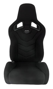 Recaro Sportster GT Racing Seats (Black / Nardo / Vinyl) Driver/Passanger