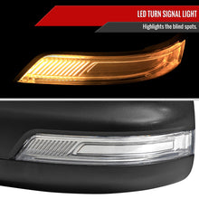 Load image into Gallery viewer, Spec-D Mirrors Ram 1500 (19-24) Heated Power &amp; Auto/Manual Fold w/ LED Signal Light - Black or Chrome - Black / Auto (Must already have feature) Alternate Image