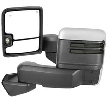 Load image into Gallery viewer, Spec D Towing Mirrors GMC Sierra 1500 (19-25) Power Adjustable &amp; Manually Extendable With LED Turn Signal  - Black or Chrome Alternate Image