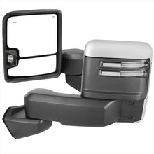 Load image into Gallery viewer, Spec D Towing Mirrors GMC Sierra 1500 (19-25) Power Adjustable &amp; Manually Extendable With LED Turn Signal  - Black or Chrome Alternate Image