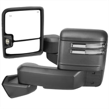 Load image into Gallery viewer, Spec D Towing Mirrors GMC Sierra 1500 (19-25) Power Adjustable &amp; Manually Extendable With LED Turn Signal  - Black or Chrome Alternate Image