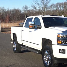 Load image into Gallery viewer, Spec D Towing Mirrors Chevy Silverado 1500 (2014–2018) Power Adjustable w/ LED Turn Signal - Black or Chrome Housing Alternate Image