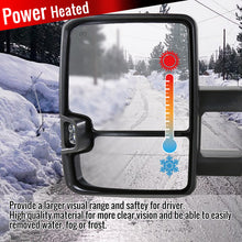 Load image into Gallery viewer, Spec D Towing Mirrors Chevy Silverado 1500 (2014–2018) Power Adjustable w/ LED Turn Signal - Black or Chrome Housing Alternate Image