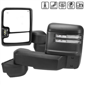 Spec-D Towing Mirrors Chevy Silverado 2500HD & 3500HD (2020 2021 2022) Power Heated & Expandable