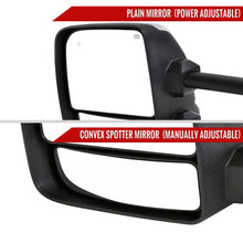 Load image into Gallery viewer, Spec D Towing Mirrors Nissan Titan (16-22) Power Adjustable w/ LED Turn Signal &amp; Puddle Lights -  Black or Chrome Alternate Image