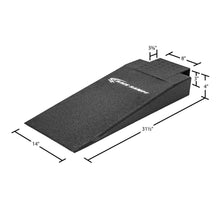 Load image into Gallery viewer, Race Ramps Hook Nose Rack Ramps (6.4 or 8 Degree Approach Angle) 34" or 48" Wide - 14" wide / 4" high Alternate Image