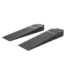 Load image into Gallery viewer, Race Ramps Hook Nose Rack Ramps (6.4 or 8 Degree Approach Angle) 34" or 48" Wide - 14" wide / 5" high Alternate Image