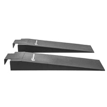 Load image into Gallery viewer, Race Ramps Hook Nose Rack Ramps (6.4 or 8 Degree Approach Angle) 34" or 48" Wide - 14" wide / 4" high Alternate Image