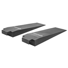 Load image into Gallery viewer, Race Ramps Hook Nose Rack Ramps (6.4 or 8 Degree Approach Angle) 34" or 48" Wide - 14" wide / 4" high Alternate Image
