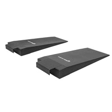 Load image into Gallery viewer, Race Ramps Hook Nose Rack Ramps (6.4 or 8 Degree Approach Angle) 34" or 48" Wide - 14" wide / 4" high Alternate Image
