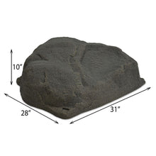 Load image into Gallery viewer, Race Ramps Show Rock (6" H / 10" H / 17" H) Riverbed / Sandstone / Fieldstone Finish - 6" Fieldstone Gray Alternate Image
