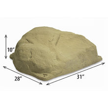 Load image into Gallery viewer, Race Ramps Show Rock (6" H / 10" H / 17" H) Riverbed / Sandstone / Fieldstone Finish - 6" Fieldstone Gray Alternate Image