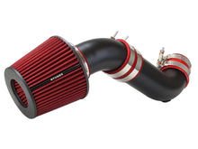 Load image into Gallery viewer, Rtunes Racing black short ram intake with red filter for 2007-2011 Jeep Wrangler JK 3.8L V6 Alternate Image