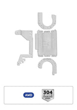 Load image into Gallery viewer, Miller CAT Corp Catalytic Converter Shield for Lexus RX350 AWD (2010-2015) Bolt On Theft Deterrent - Stainless Steel LEX-003 Alternate Image