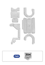 Load image into Gallery viewer, Miller CAT Corp Catalytic Converter Shield for Lexus RX350 FWD (2010-2015) Bolt On Theft Deterrent - Stainless Steel LEX-004 Alternate Image