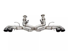 Load image into Gallery viewer, Corsa Exhaust Corvette C8 6.2L V8 Without Factory NPP (20-25) Catback with Polish or Carbon Fiber Finish - Carbon Fiber (Flat) / Yes / Polished Alternate Image