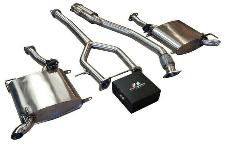 Top Speed Pro 1 Exhaust Cadillac CT5 2.0T (2020-2023) Catback w/ Remot