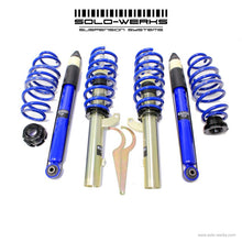 Load image into Gallery viewer, Solo-Werks S1 Coilovers VW Golf / Golf Wagon TDI (15-21) [50mm Front Housings w/ Rear Torsion Beam] S1VW014 - Default Title Alternate Image