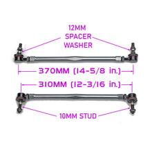 Load image into Gallery viewer, Godspeed Sway Bar End Links Nissan Altima (2007-2012) Front Pair / OEM Replacement Alternate Image